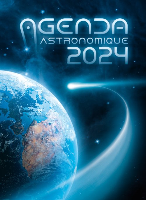 Première de couverture de l'Agenda astronomique 2024. 
