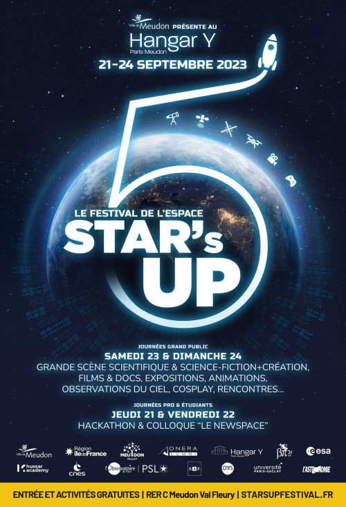 Affiche Festival Star's up à Meudon 2023